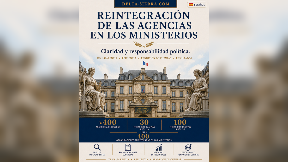 Reintegración de las agencias en los ministerios