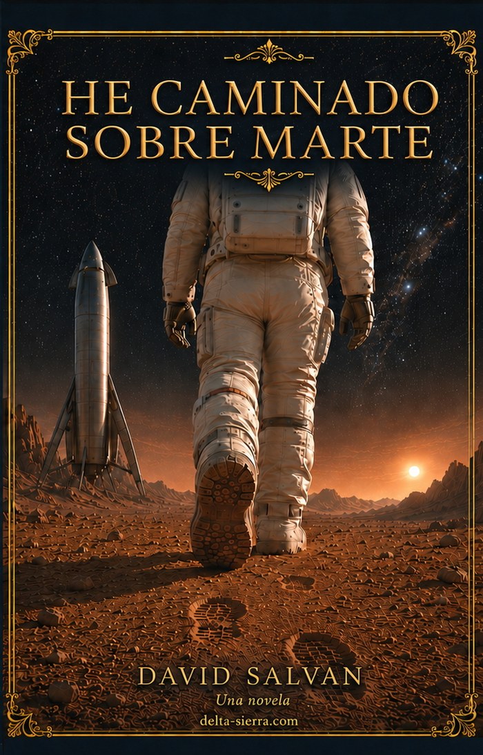 Portada, He caminado sobre Marte