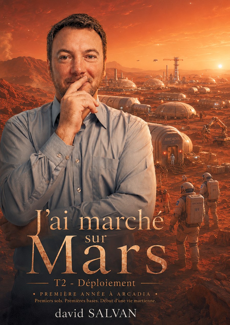 J'ai marché sur Mars T2 — La vision de l'auteur
