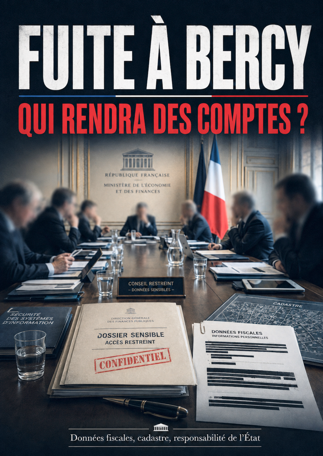 Fuite à Bercy : qui rendra des comptes ? — données fiscales, cadastre et responsabilité de l’État