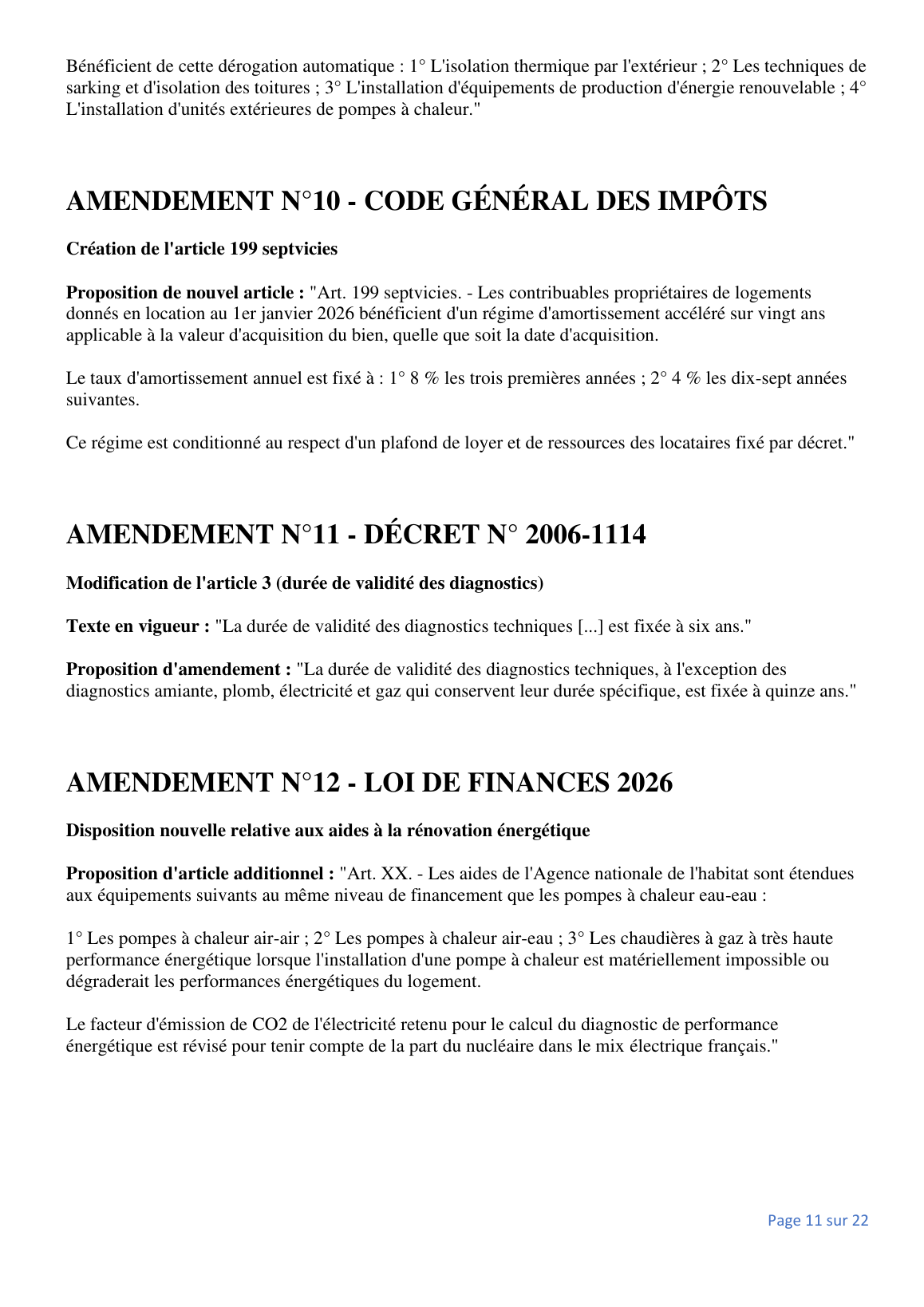 Proposition locative 2025 — fac-similé public expurgé page 11