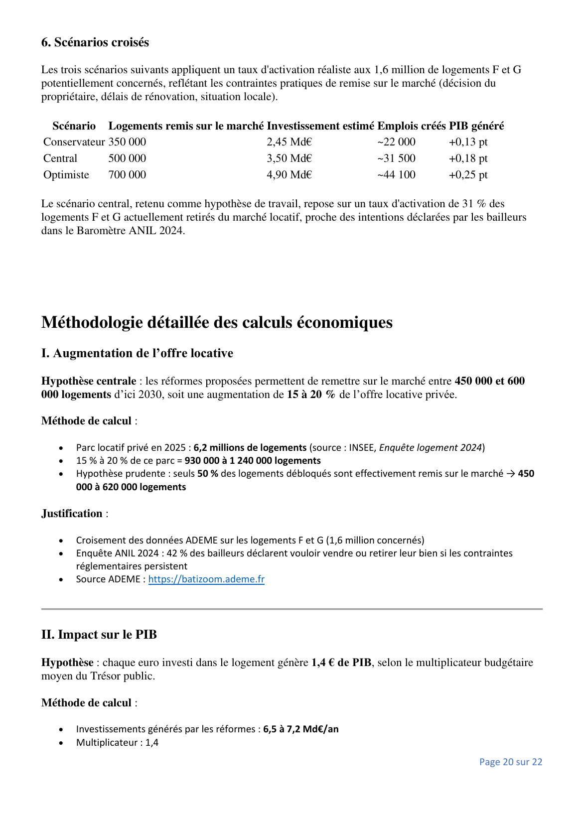 Proposition locative 2025 — fac-similé public expurgé page 20