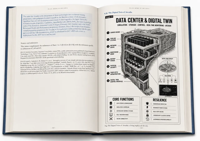 Illustration de Arcadia — Manual of the First Martian City