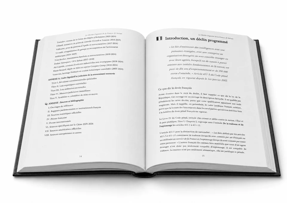 L’introduction présente le déclin comme une succession de décisions identifiables.