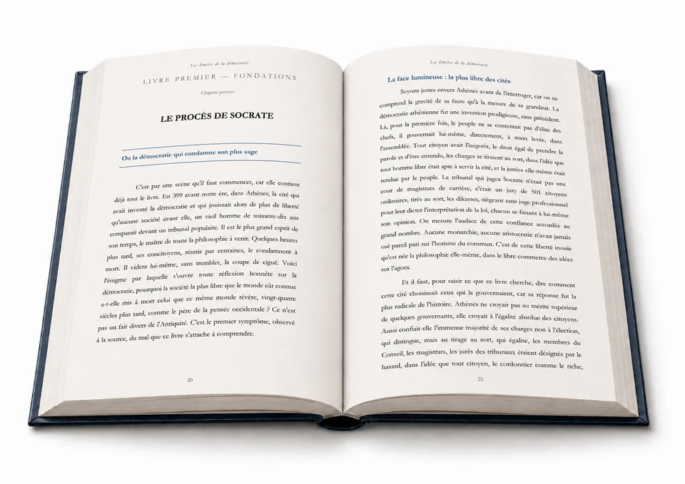 Le procès de Socrate comme moment fondateur de la critique du pouvoir populaire.