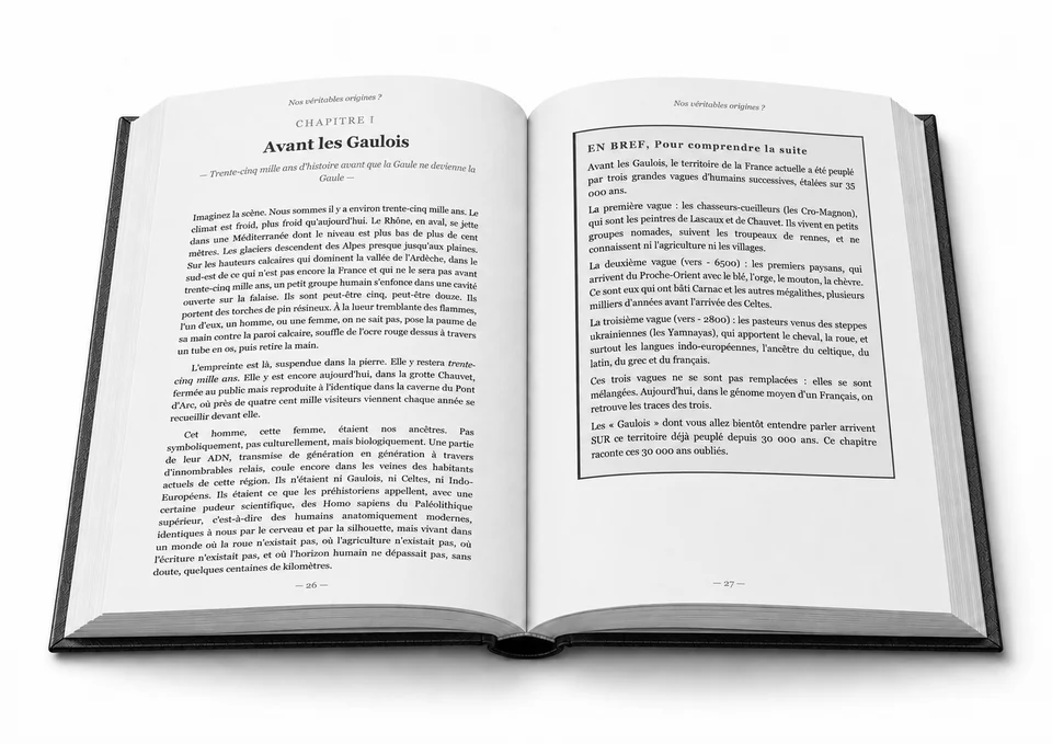 Avant les Gaulois : les populations qui ont précédé le récit national classique.