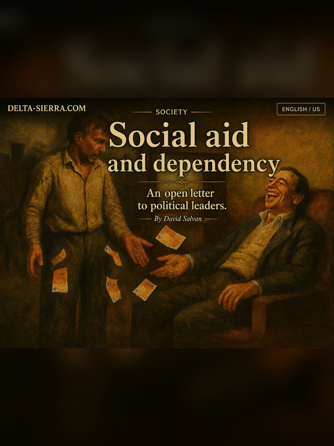 Social aid and dependency