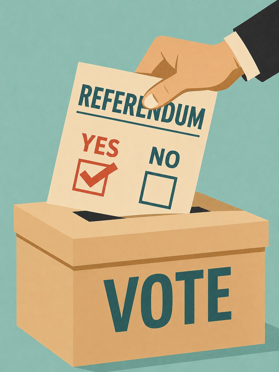 Referendum: a stone thrown into the pond