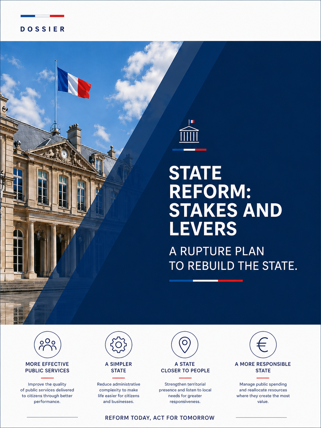 Structural reform of the State: stakes and levers