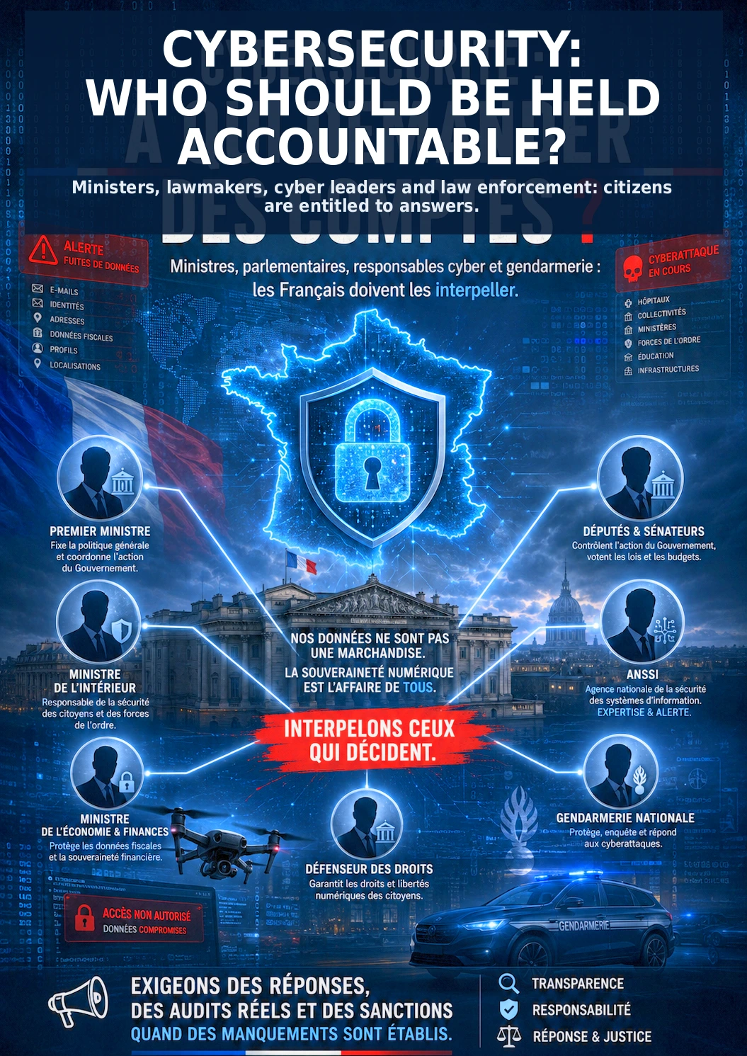 State cybersecurity: who should act, who should oversee, and who should be held accountable?