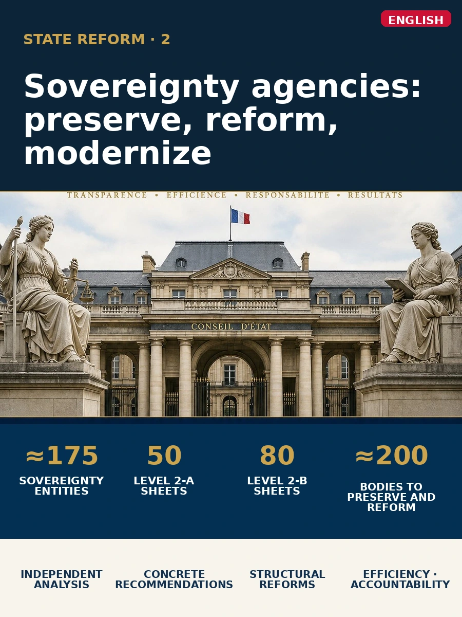 Sovereignty agencies: preserve, reform, modernize
