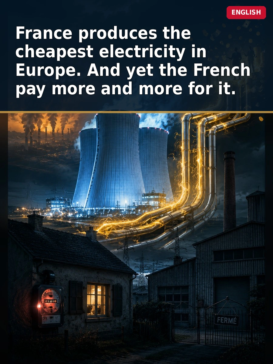 France produces the cheapest electricity in Europe. And yet the French pay more and more for it.