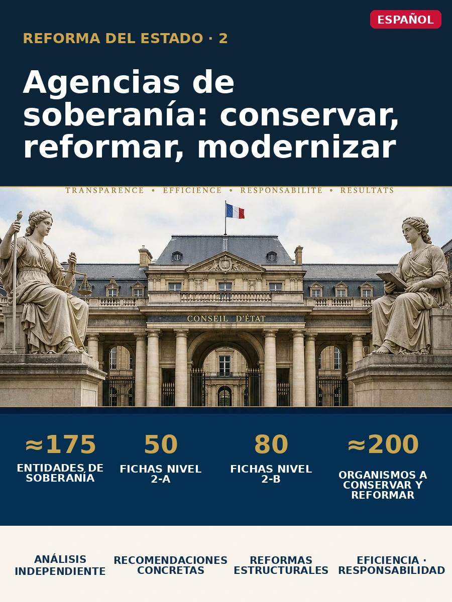 Agencias de soberanía: conservar, reformar, modernizar
