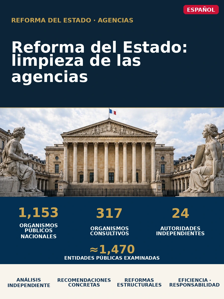 Reforma del Estado: limpieza de las agencias