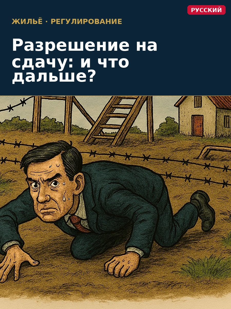 Разрешение на сдачу: и что дальше?