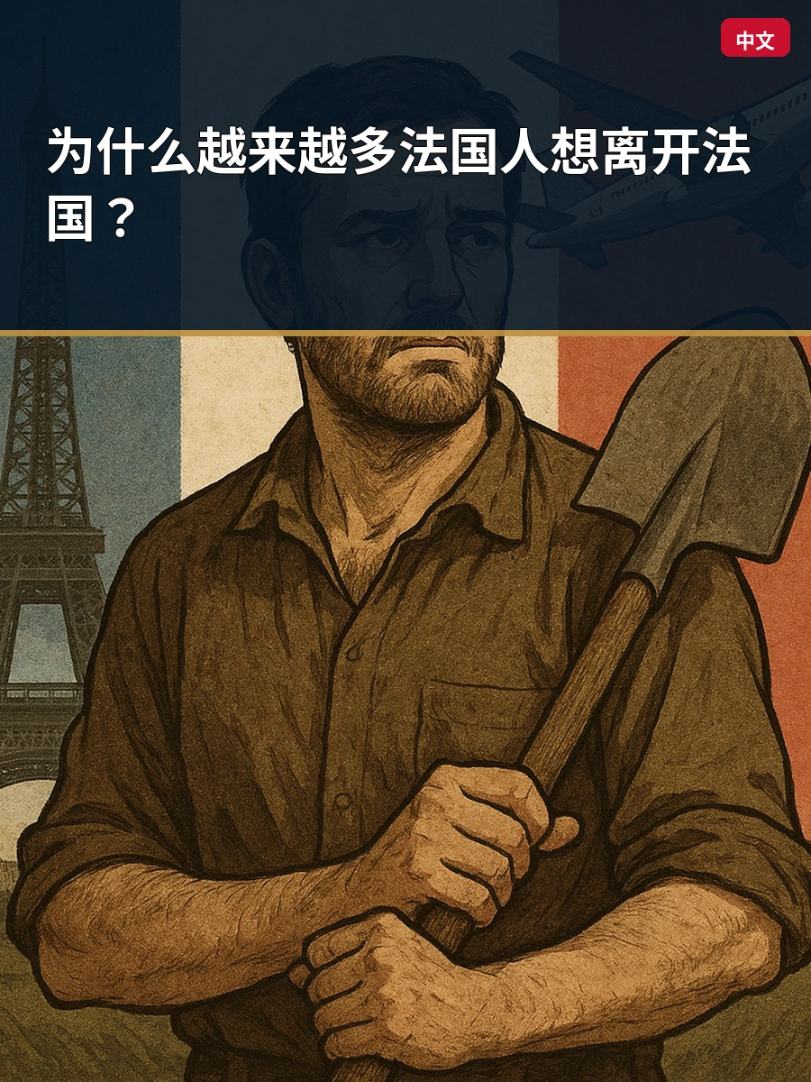 为什么越来越多法国人想离开法国？
