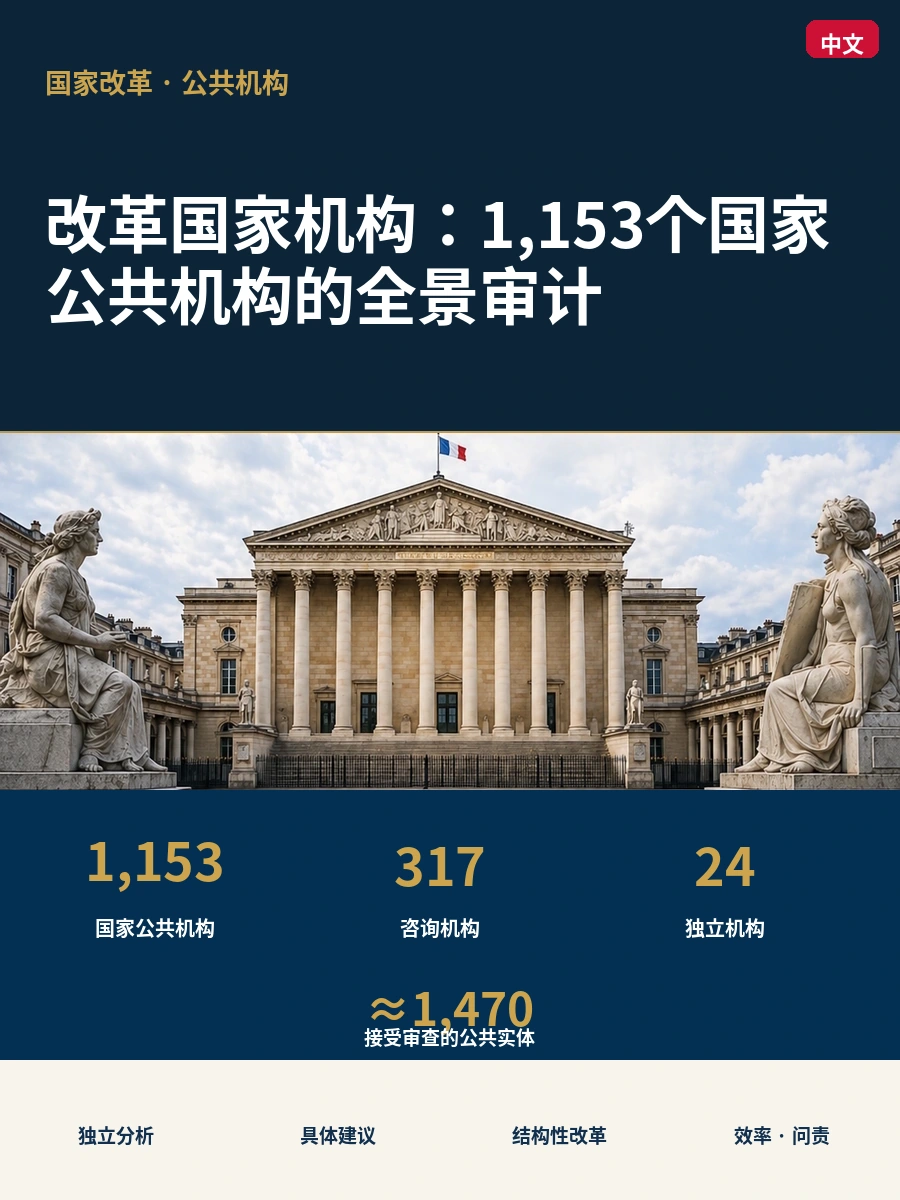 改革国家机构：1,153个国家公共机构的全景审计