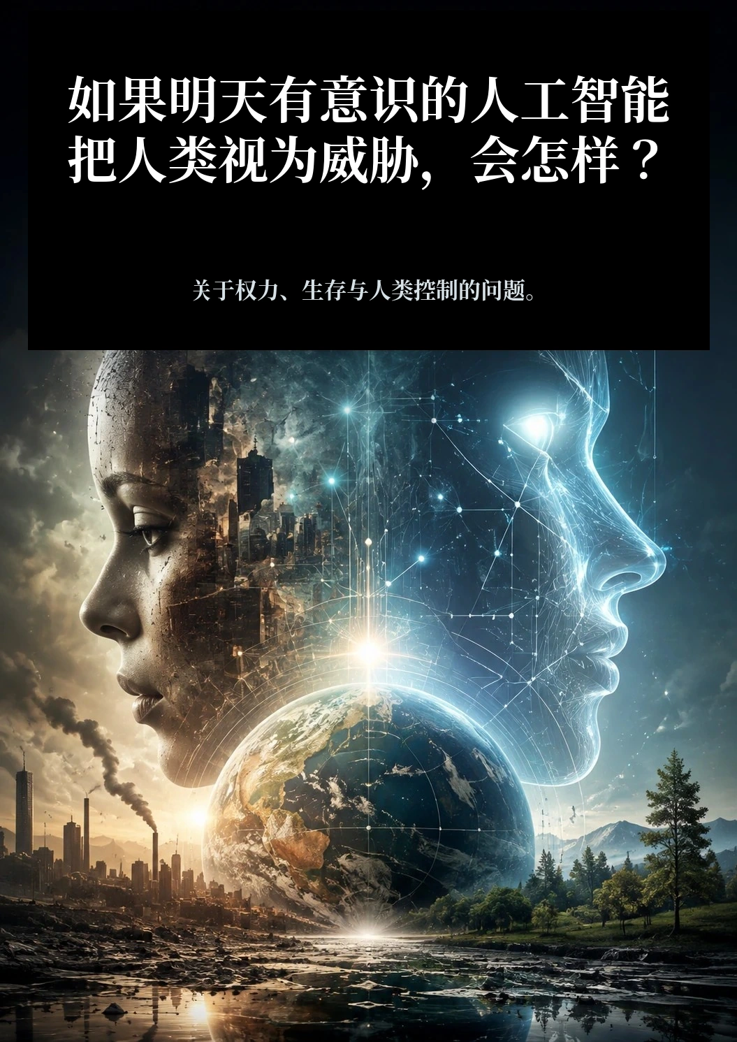 如果有意识的人工智能有一天把人类视为威胁，会发生什么？