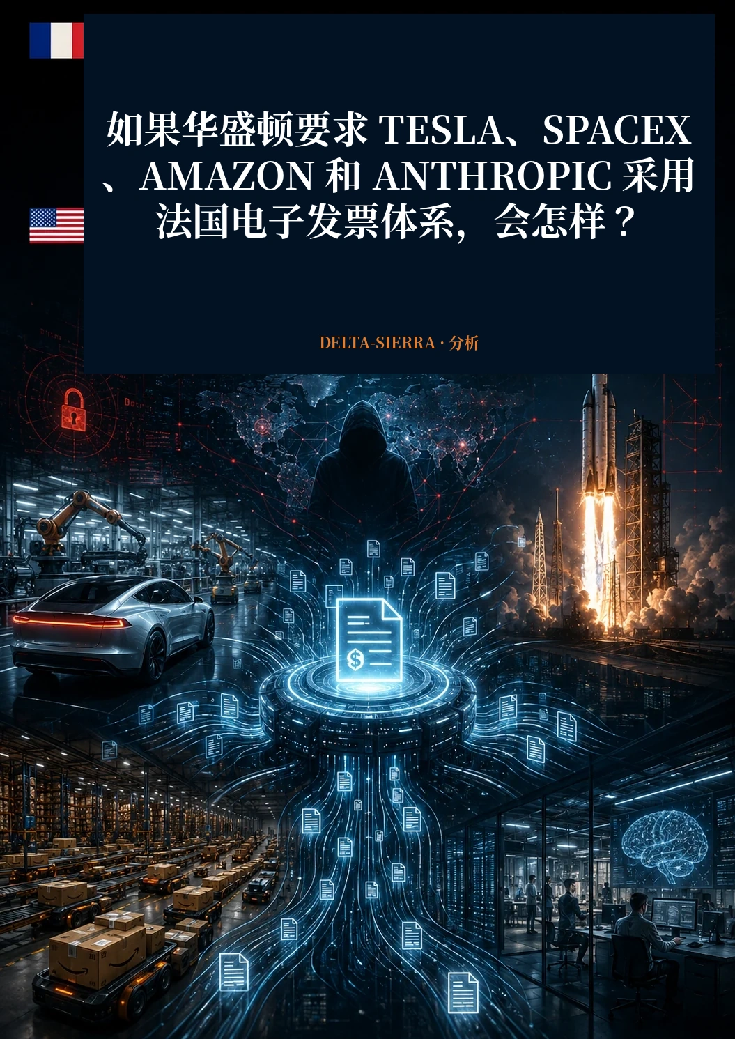 如果华盛顿要求 Tesla、SpaceX、Amazon 和 Anthropic 采用法国电子发票体系，会怎样？
