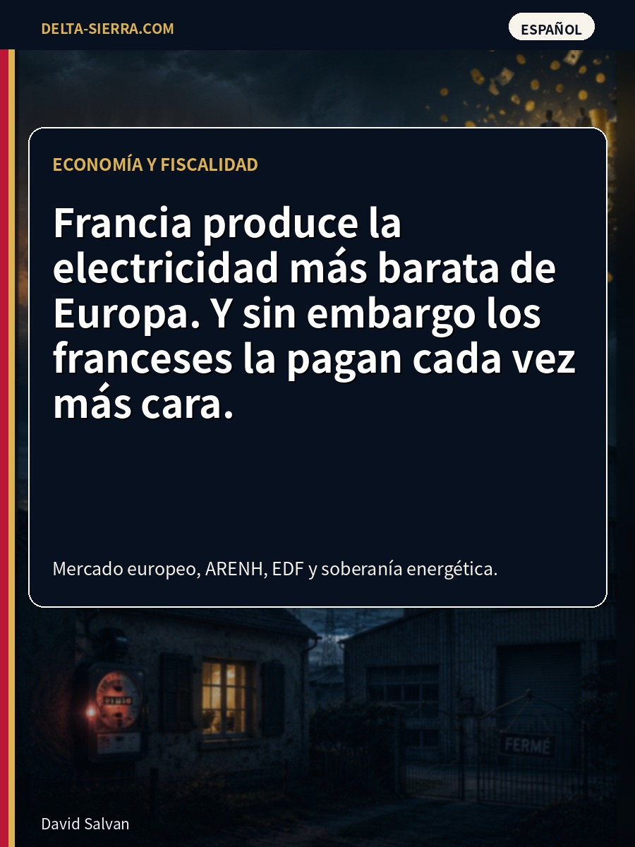 Francia, electricidad y precios europeos