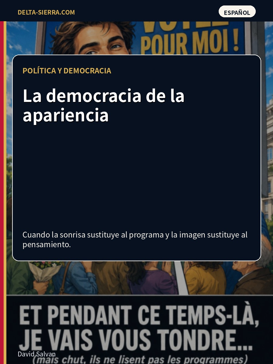 La democracia de las apariencias