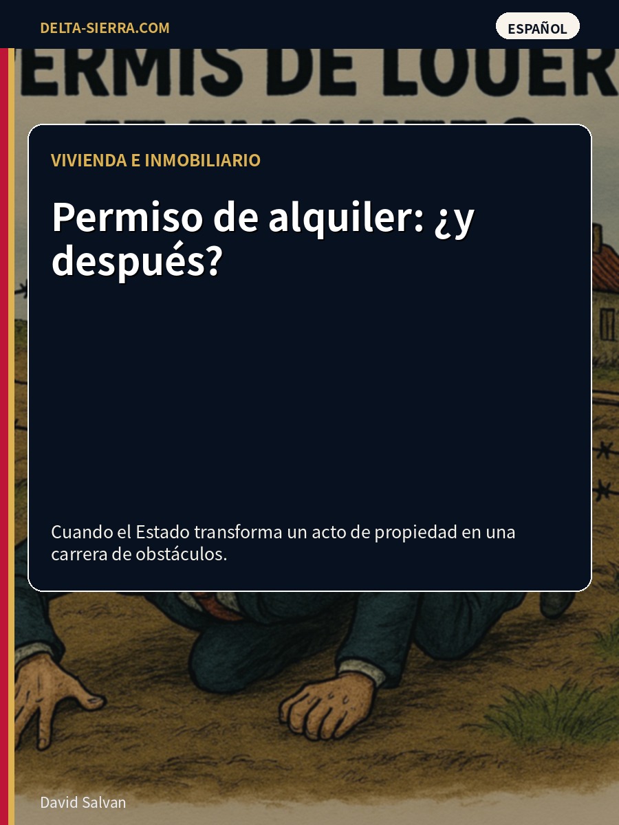 Permiso de alquiler