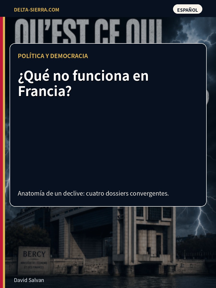¿Qué no funciona en Francia?
