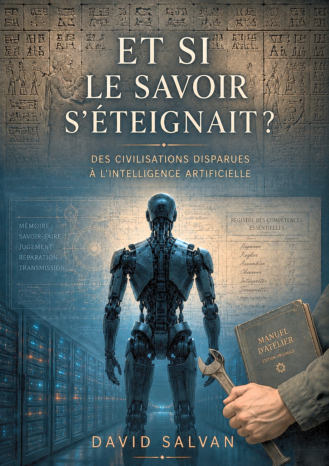 Couverture du livre Et si le savoir s’éteignait ?, de David Salvan