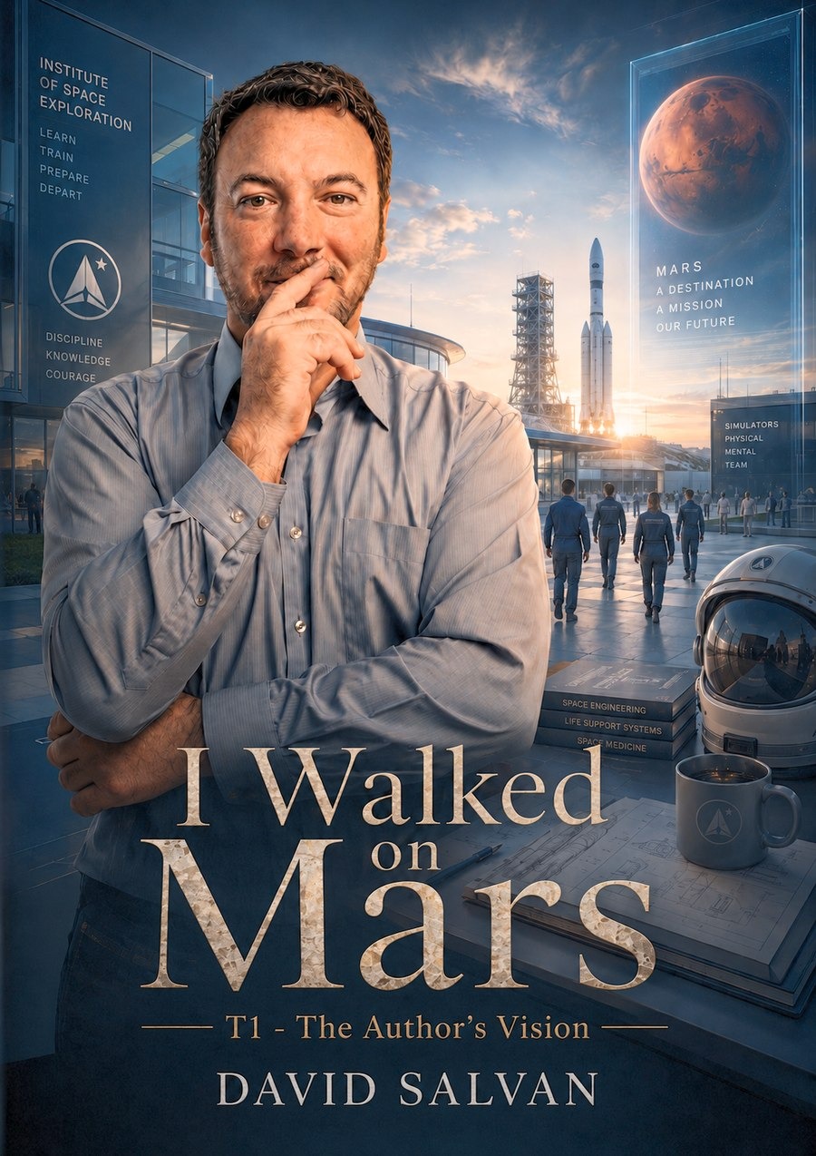 Cover of I Walked on Mars — Book 1 — The Author’s Vision