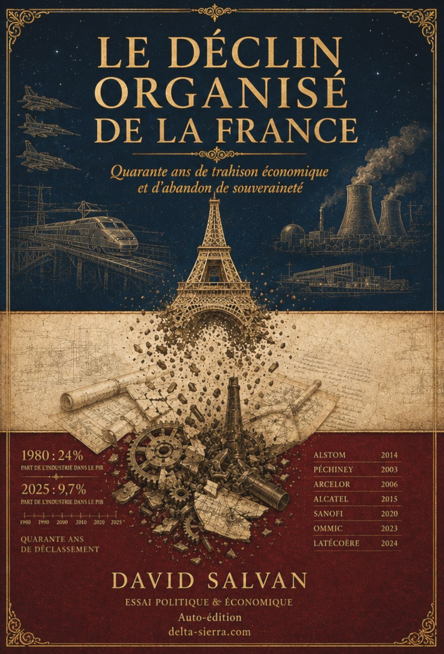 Cover of The Organized Decline of France