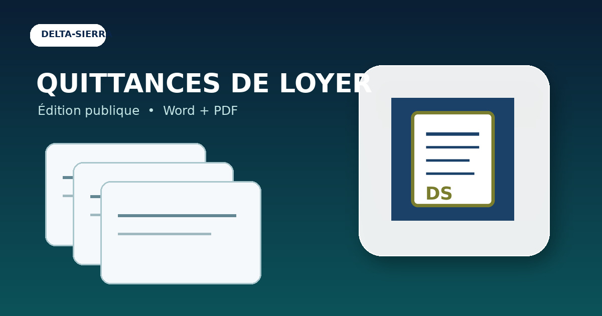 Квитанции об аренде — создание документов Word и PDF