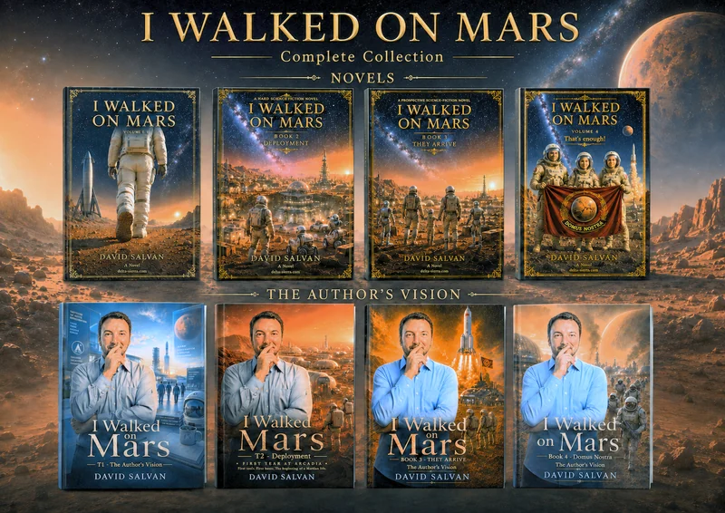 I Walked on Mars complete collection and author vision editions