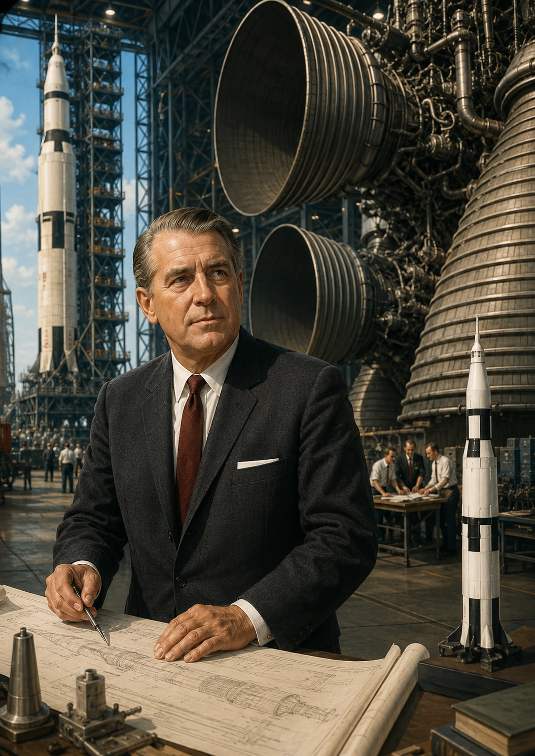 Von Braun dans l’ère Saturn V