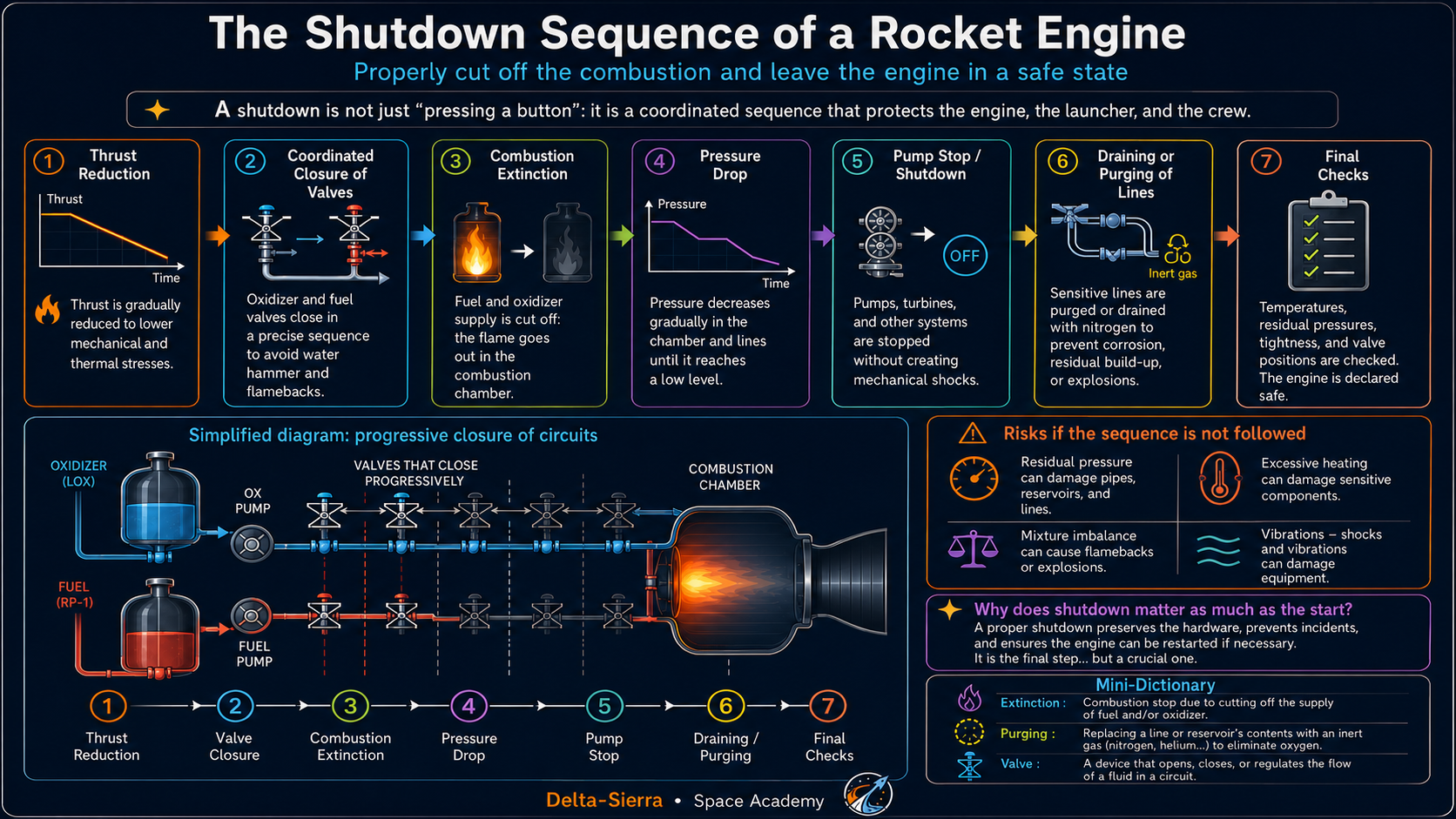 Technical illustration 074 for Ignition and start sequence: start the reaction in the right order