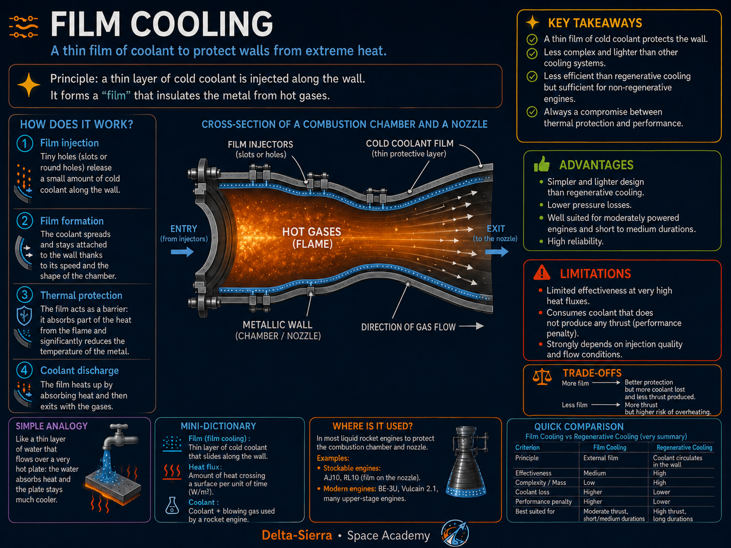 Technical illustration 081 for Regenerative cooling: keep the chamber from melting