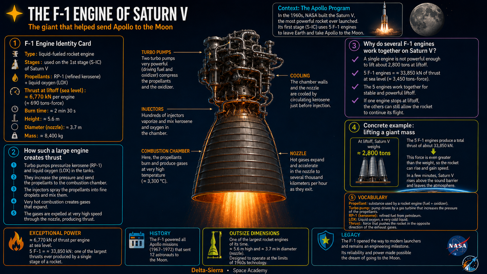 Technical illustration 120 for Saturn V F-1: why correct average thrust is not enough