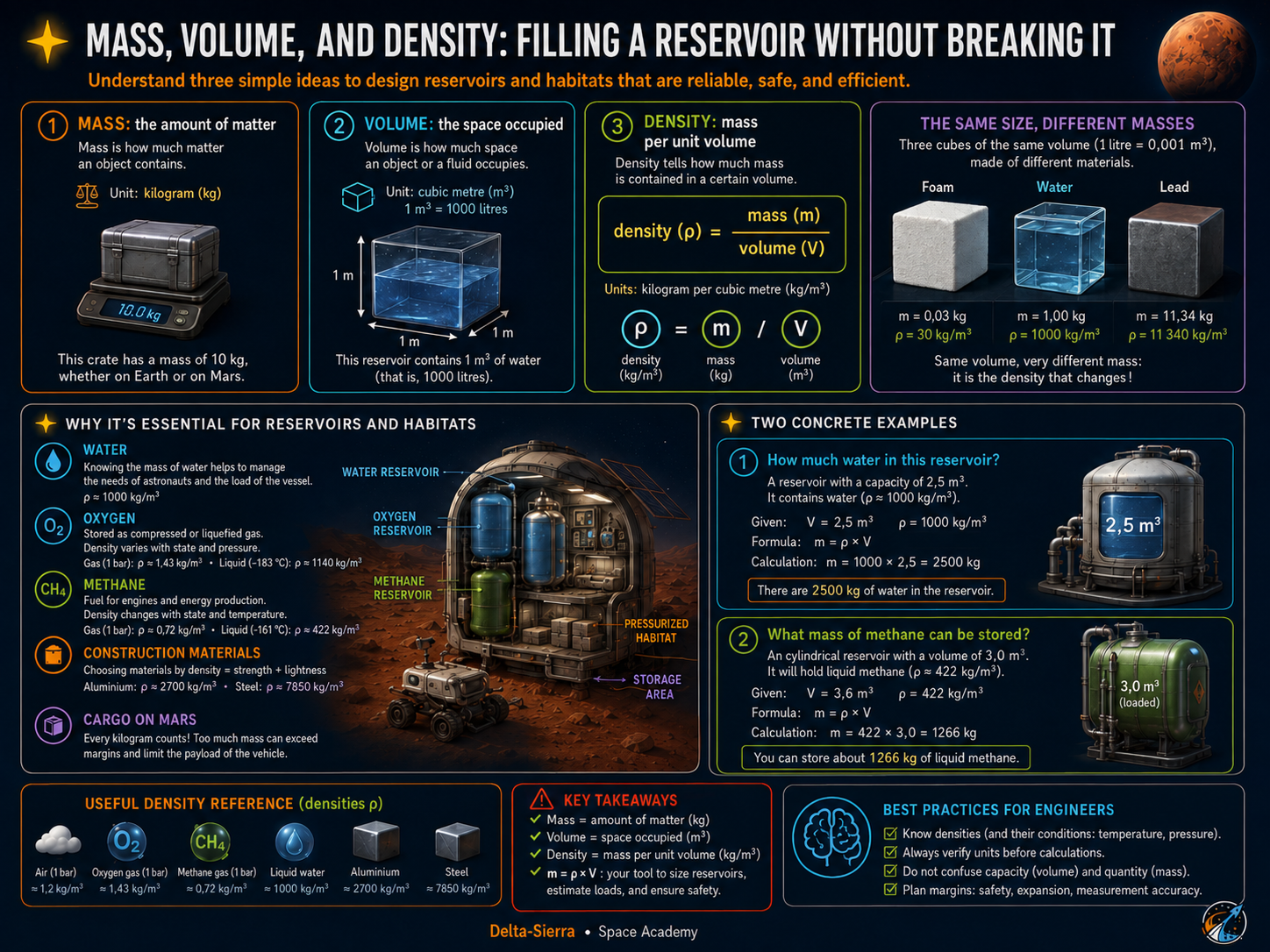 Technical illustration 139 for AM-02.09 — Pressure, density, and fluids: understand what pushes in tanks and lines