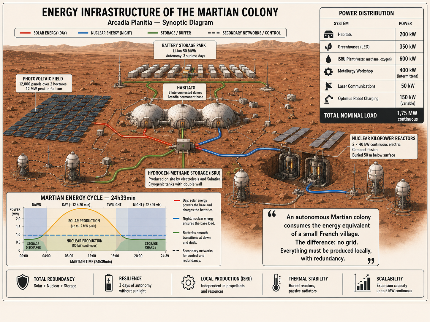 Technical illustration 164 for Utility network: distributing power, water, oxygen and data across the base