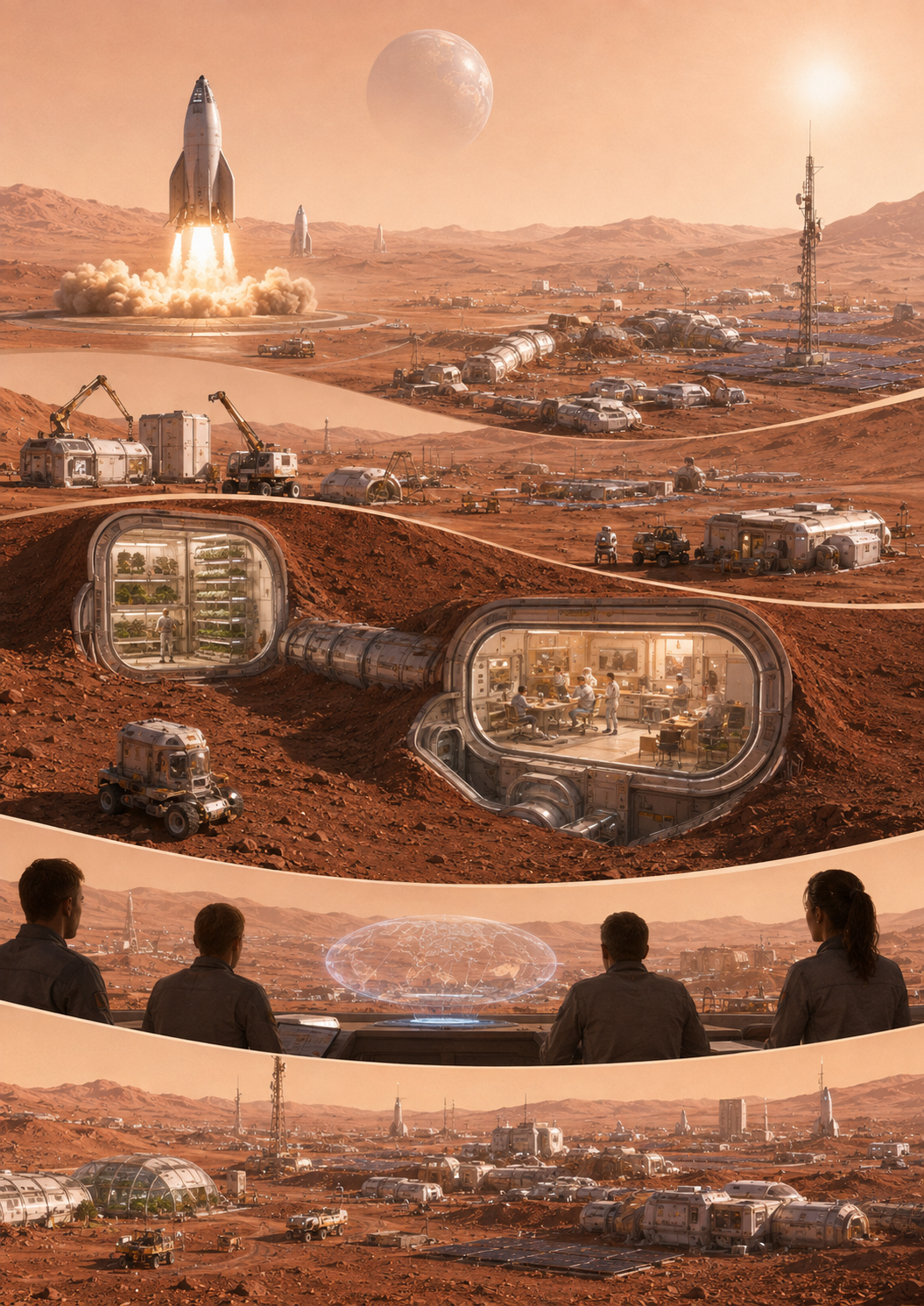Technical illustration 198 for AM-07.02 — Calculating a simplified Earth–Mars transfer: about 259 days and 44° lead