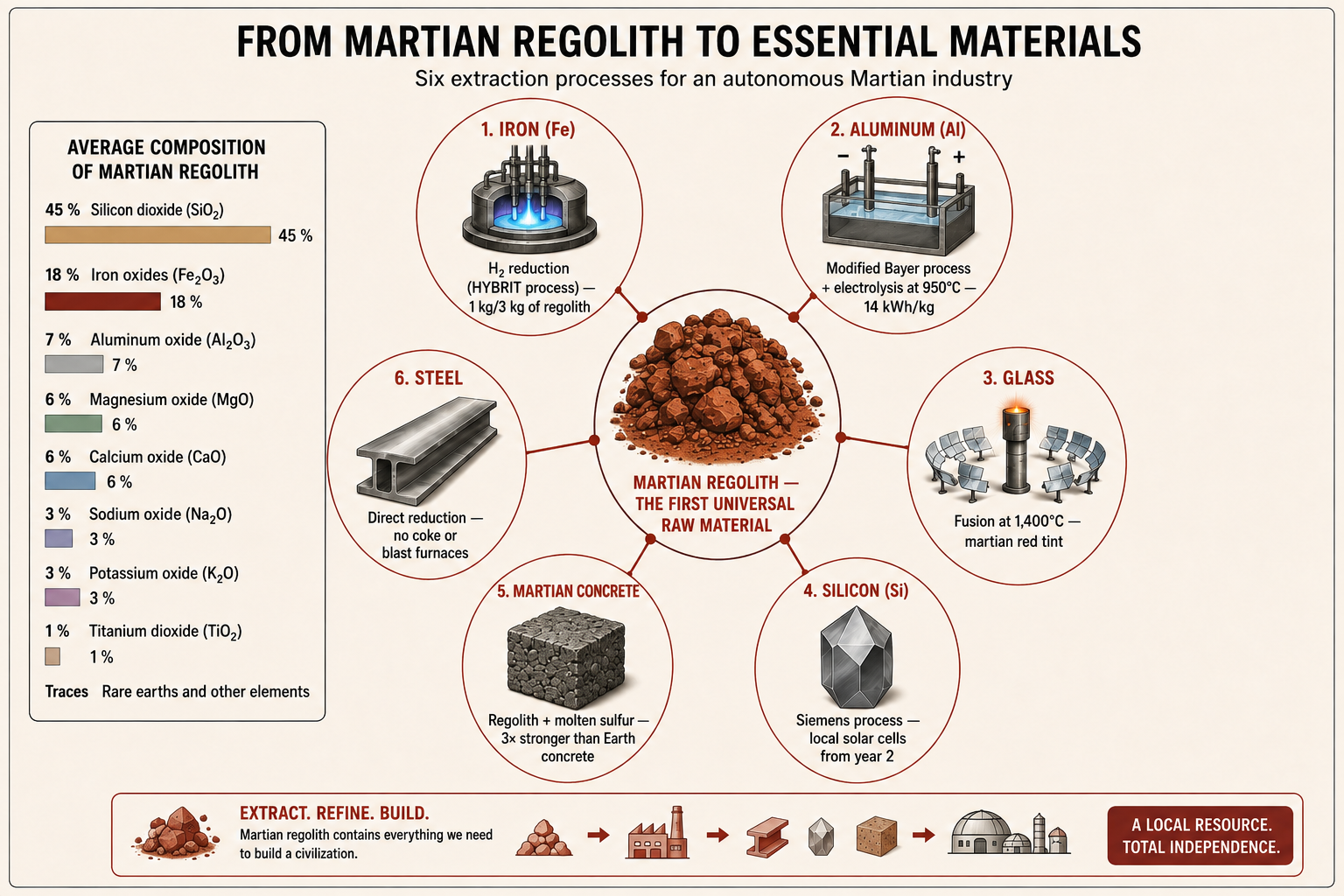 Technical illustration 205 for AM-14.01 — Qualify a material: how do we know it will really survive on Mars?