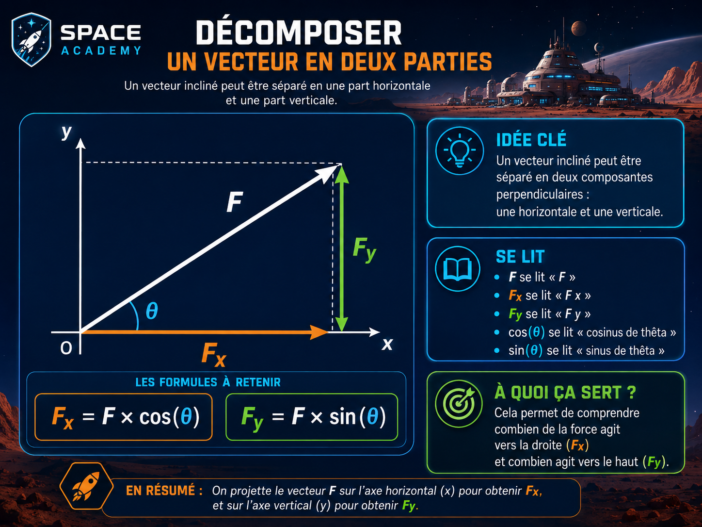Vecteur et composantes