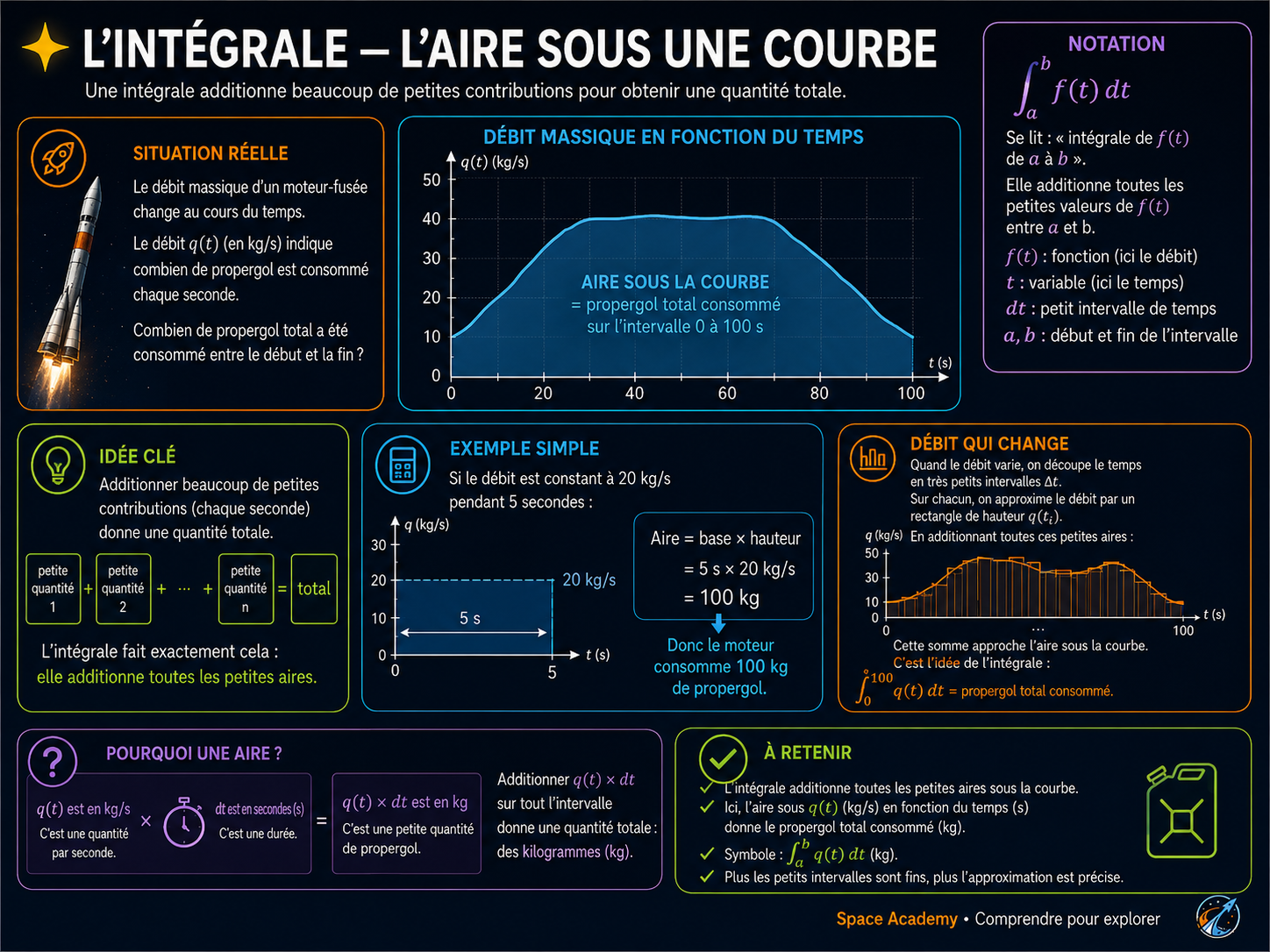 Intégrale — aire sous une courbe