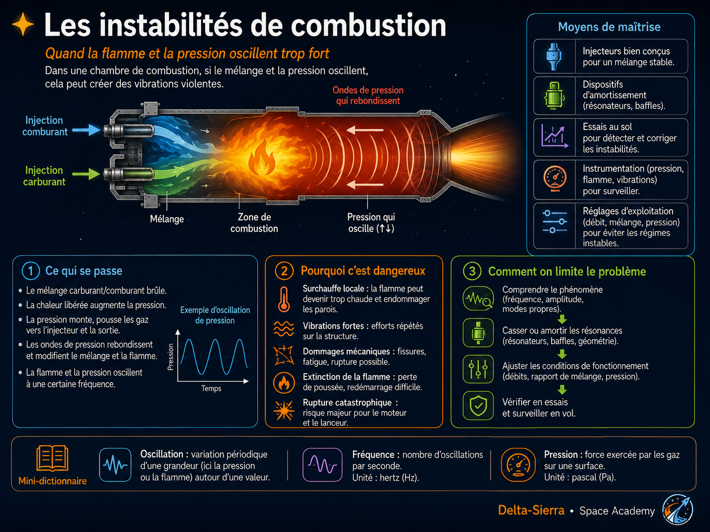 Instabilités de combustion