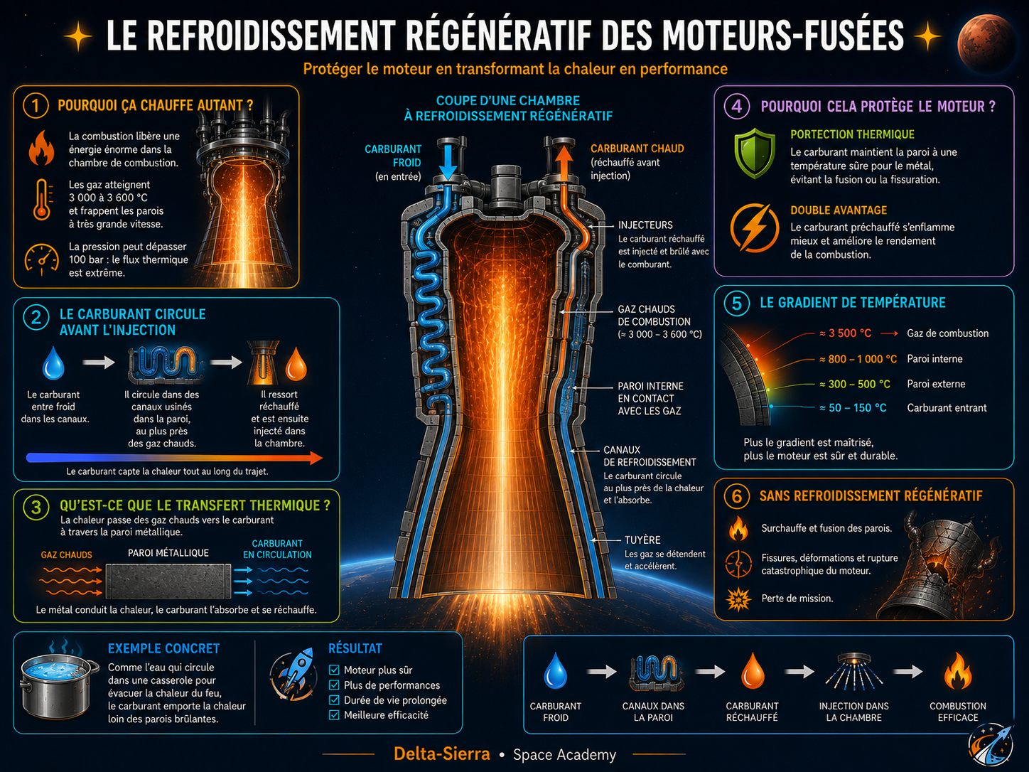 Refroidissement régénératif