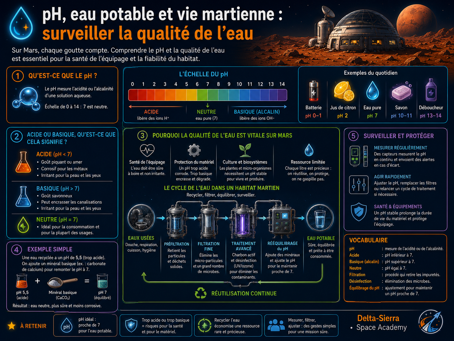Qualité de l’eau et pH