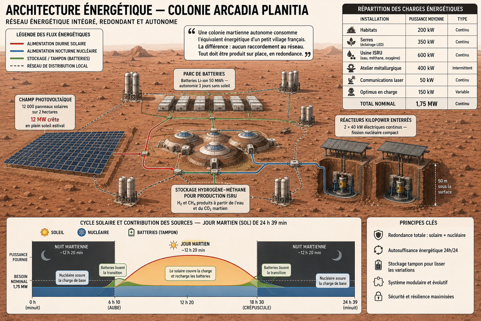 Architecture énergétique d’une colonie