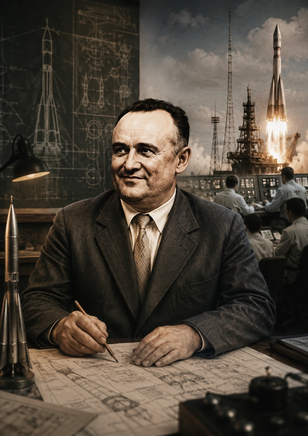 Représentation visuelle consacrée à Sergei Korolev