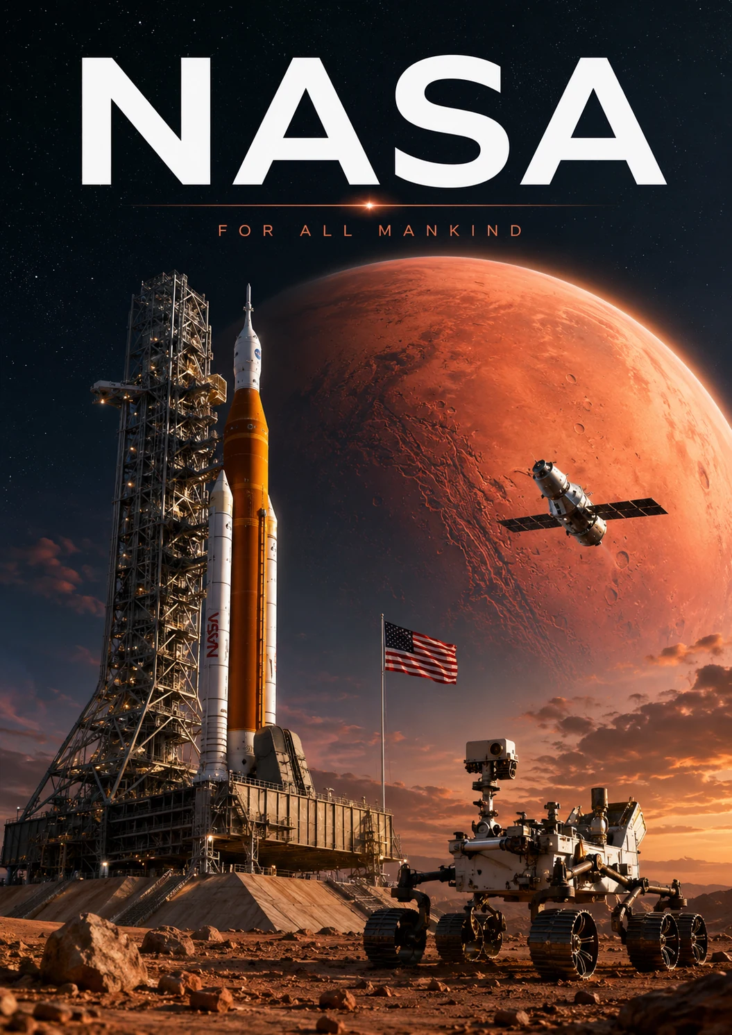 NASA — représentation visuelle de l’organisation