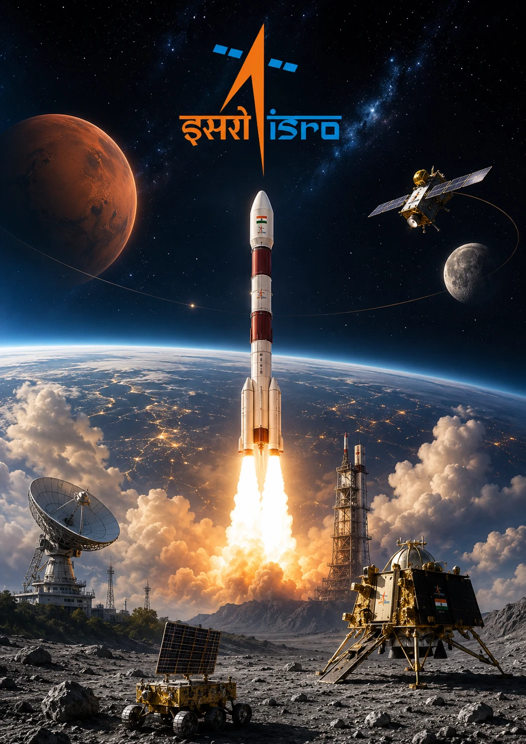 Représentation visuelle — ISRO