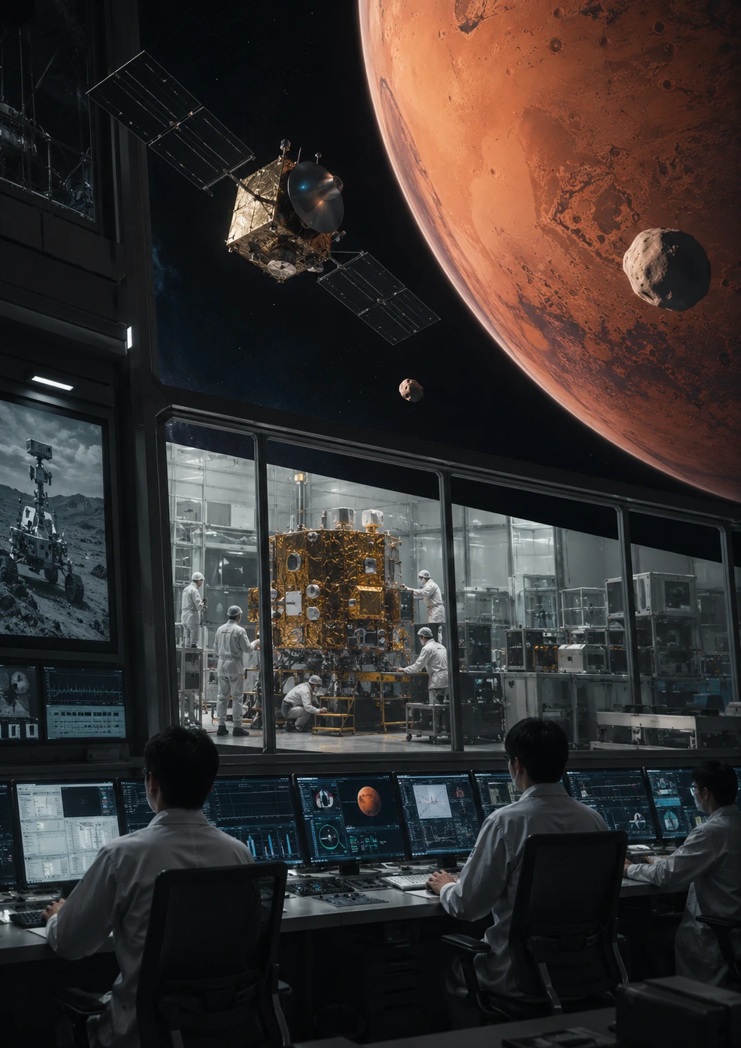 Représentation de contexte — robotique martienne, intégration d’engins et conduite de mission
